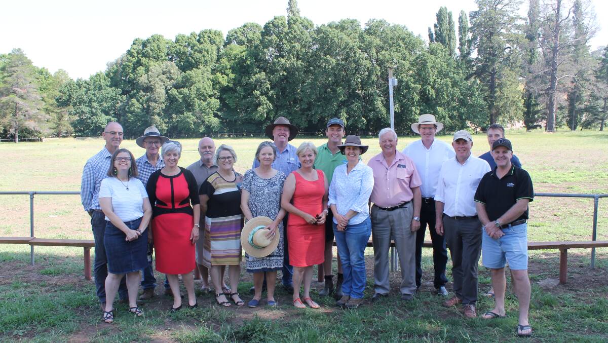 Carcoar showground will receive new fencing under the Drought Community’s Program.