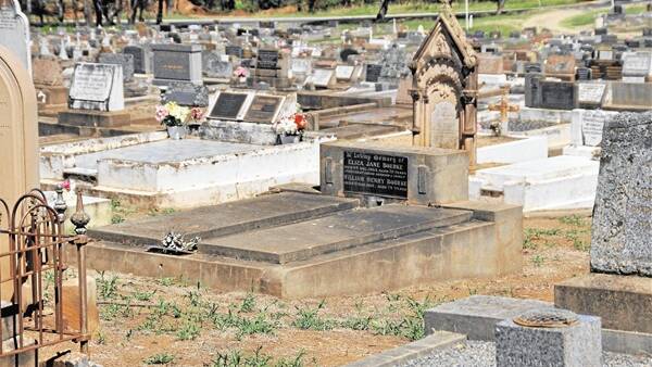Grave news for burials