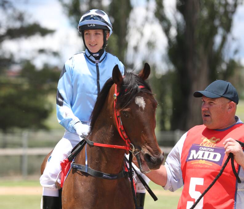 PROVEN PERFORMER: Eleanor Webster-Hawes has ridden over 100 winners in her career, with Bathurst trainers Dean Mirfin and Don and Andrew Ryan amongst those to benefit from her skills. Photo: PHIL BLATCH