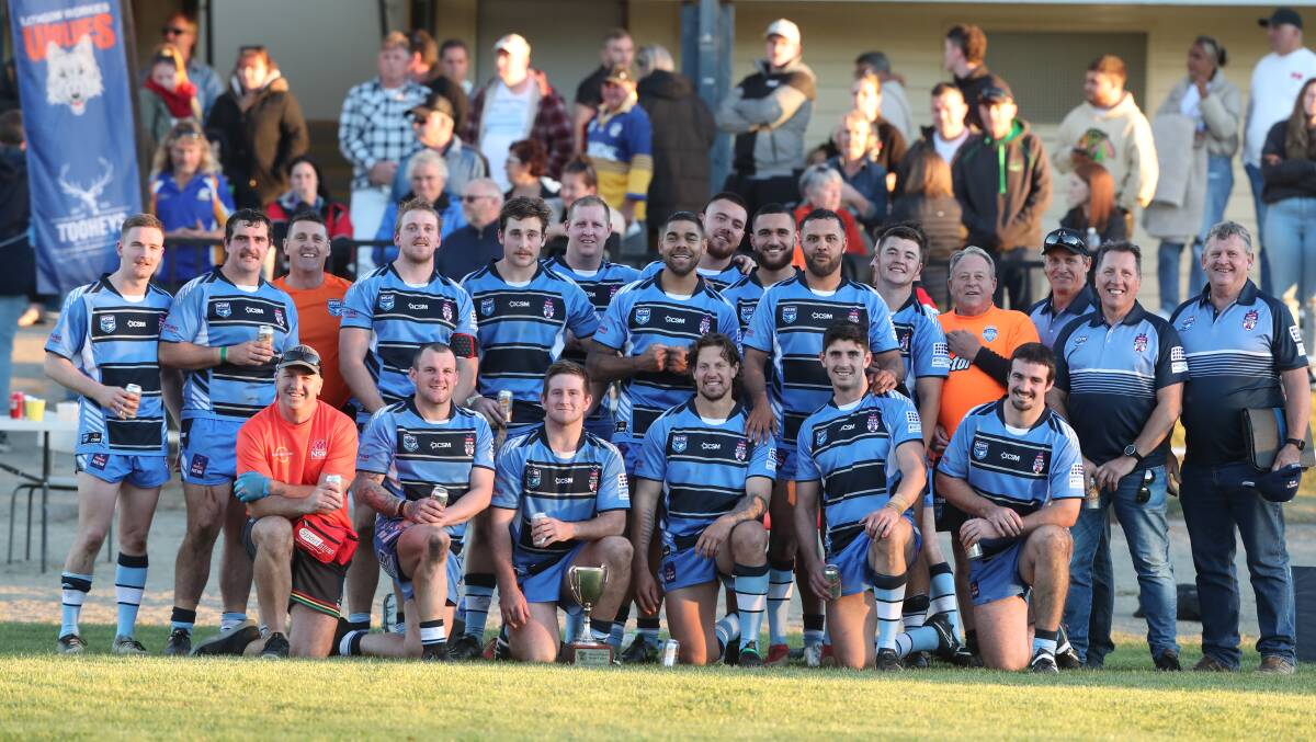 REPRESENTATIVE PRIDE: The Group 10 senior side upset Group 11 20-6 in their Western region representative match last year. They'll meet in September this year. Photo: PHIL BLATCH
