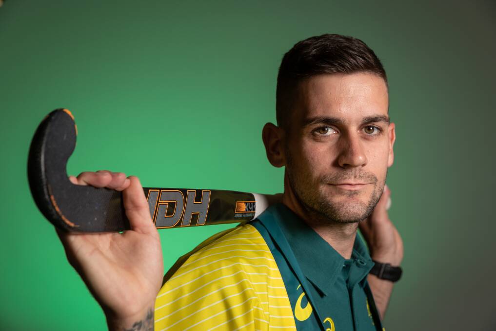 Blake Govers says the Kookaburras are poised to break through in Tokyo. Picture: Richard Wainwright, AAP Image