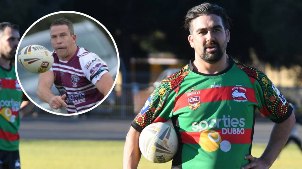 TOUGH TIMES, TOUGH PEOPLE: Tim Mortimer and Claude Gordon will look to continue to help lift their clubs up off the canvas in 2018. 