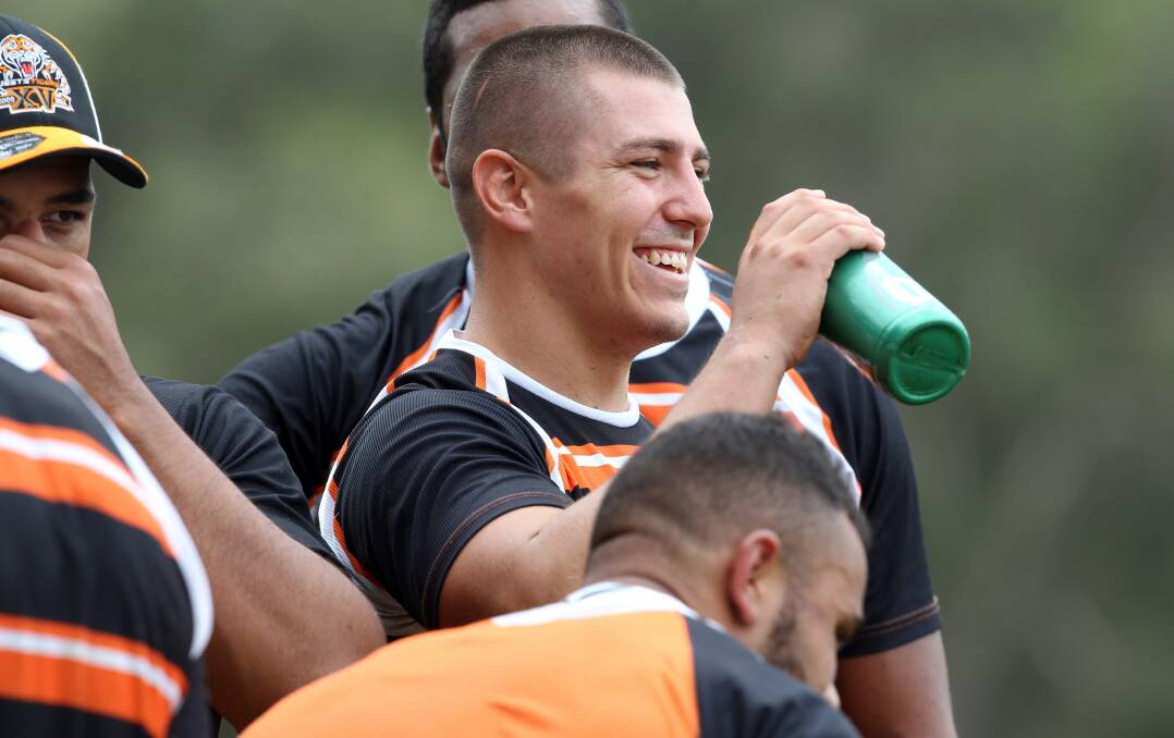 ROAR: Former Wests Tigers backrower Kyle Lovett will be roaming the turf of King George Oval in 2020.
