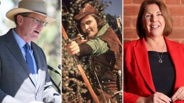 Andrew Gee, Robin Hood and Catherine King. 