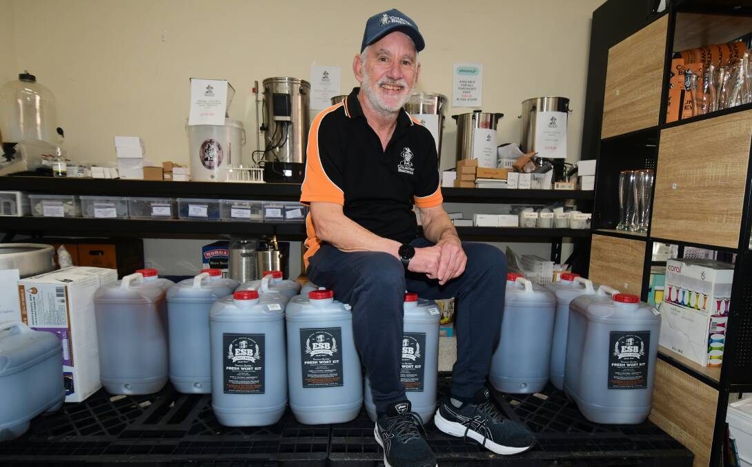 Country Brewer Orange owner Darrell Mogford. Photo: CARLA FREEDMAN