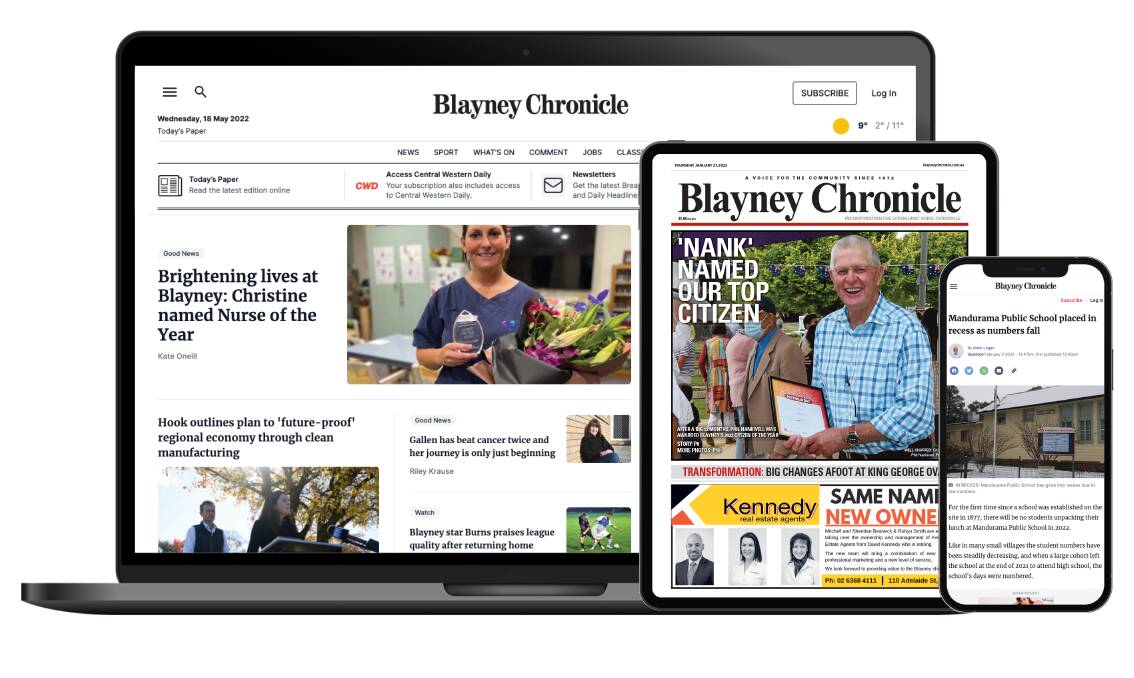 How you can support the journalism that matters for Blayney