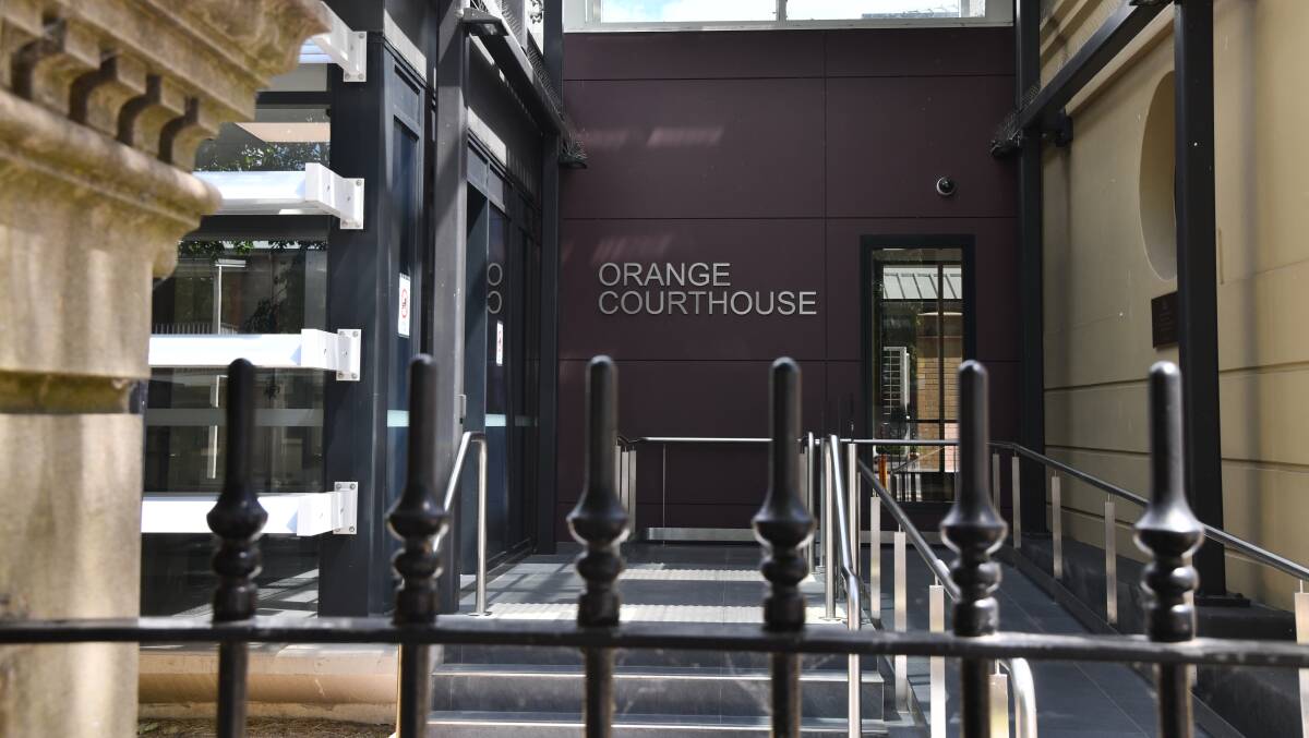 The entrance to Orange Courthouse. File picture