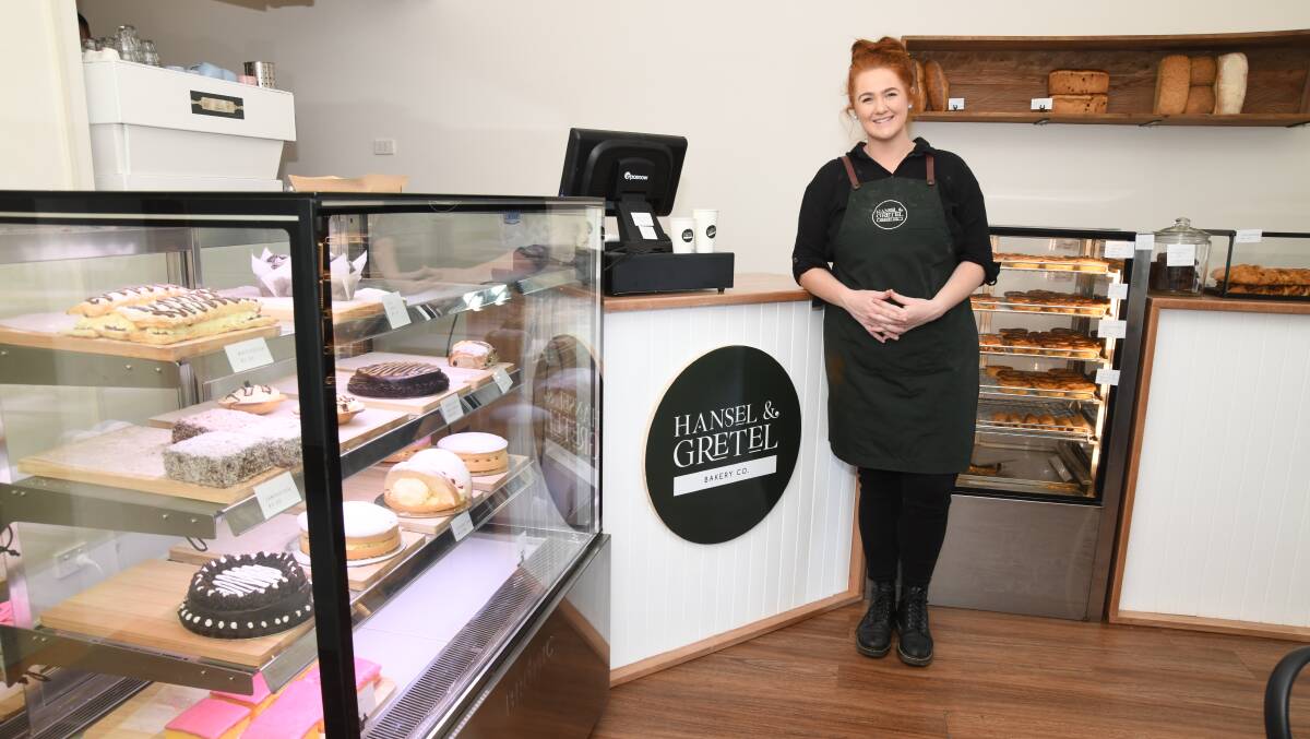 Hansel and Gretel Bakery Co. co-owner Corrine Hort inside the new bakery on Summer Street. Picture by Jude Keogh