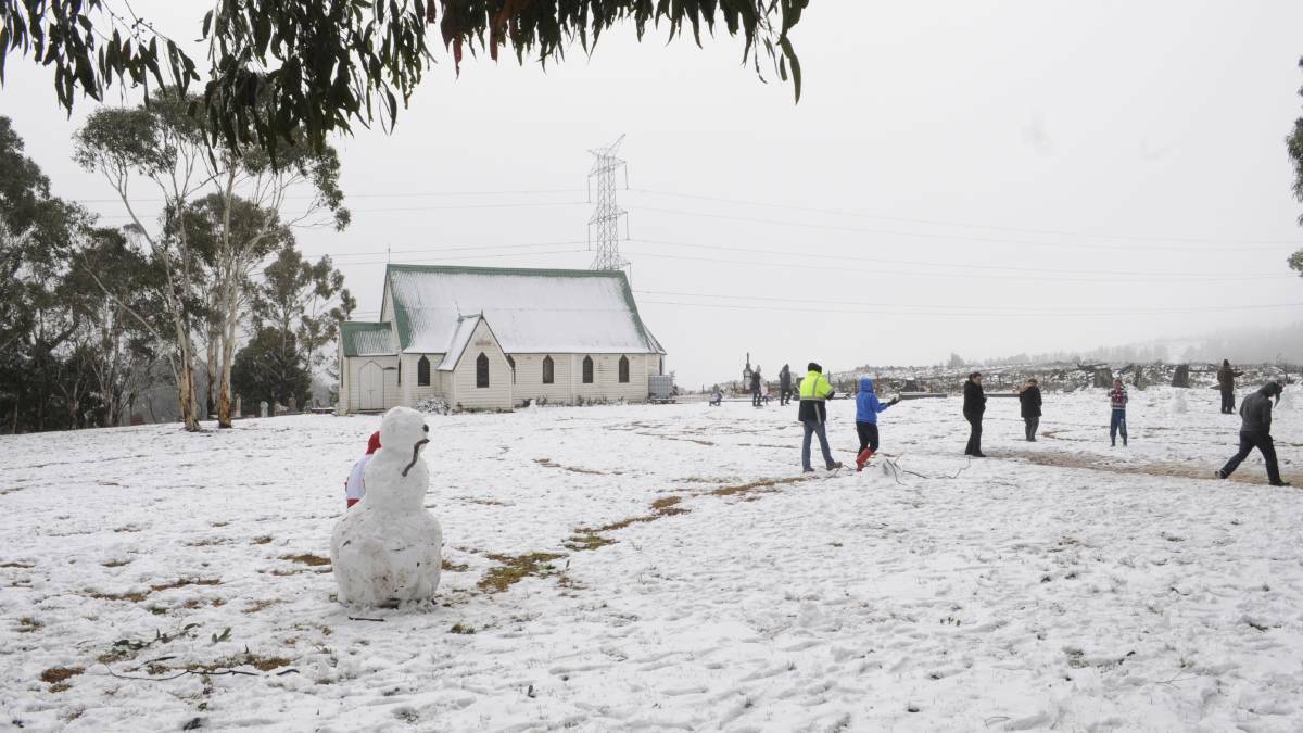 Dare to dream: Snow forecast to Blayney's east and south next Wednesday