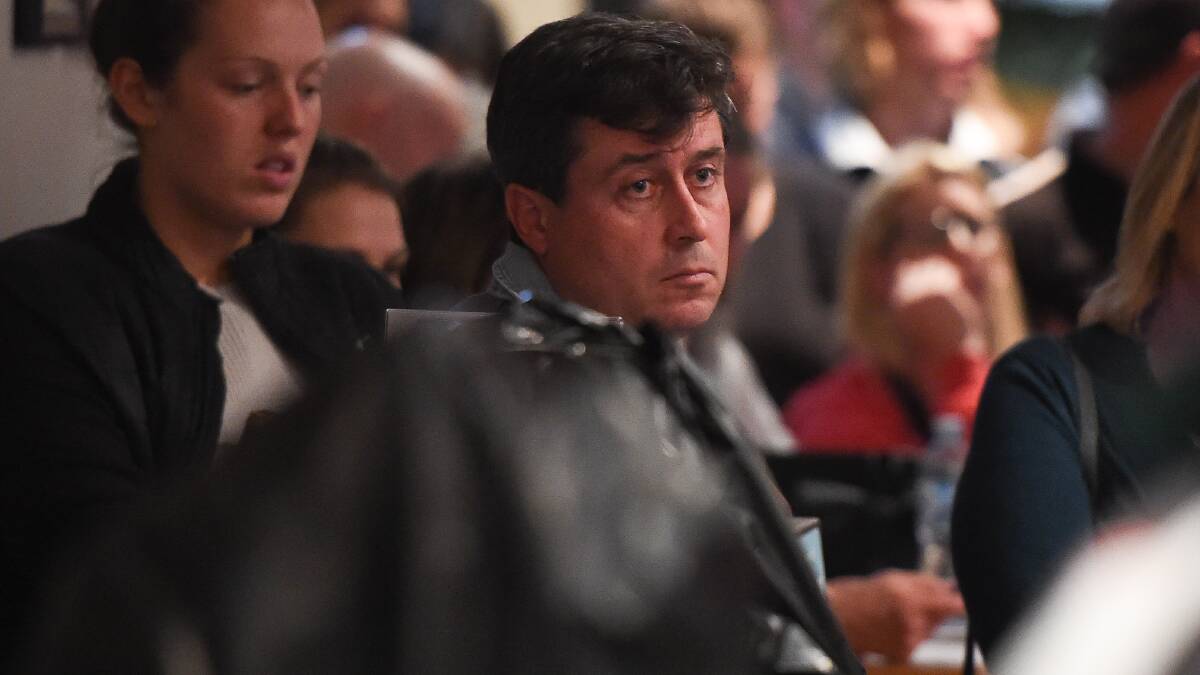 Not just a face in the crowd: Tim Quilty has vowed to use his position in the Victorian Upper House to be outspoken on the needs of rural residents.