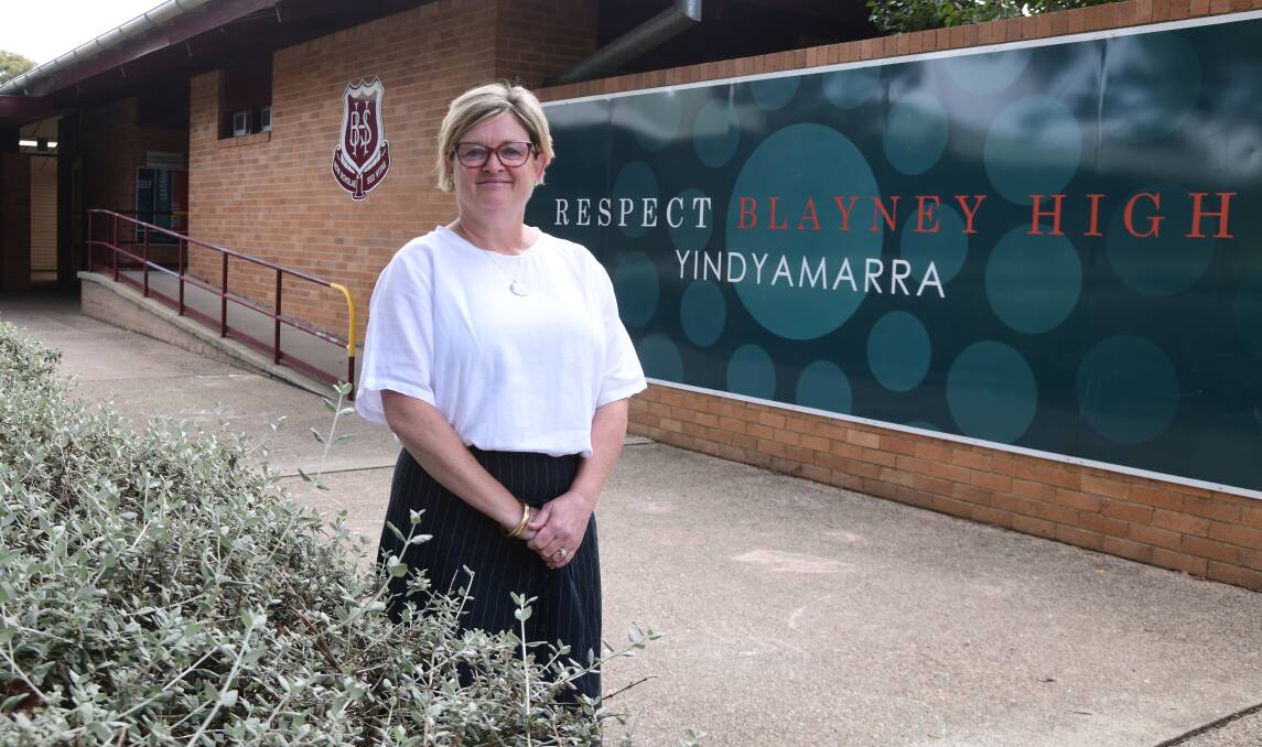 Narelle Beasley is the new principal of Blayney High School after stints all across the Central West. Picture by Carla Freedman