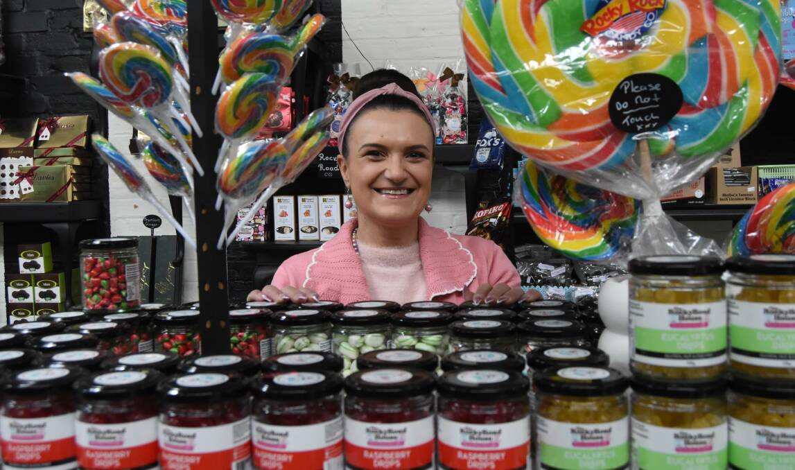 FOND MEMORIES: Anna Franceschini is selling Dolce Sweets and Treats after two years at the Millthorpe business. Photo: MARK LOGAN. 