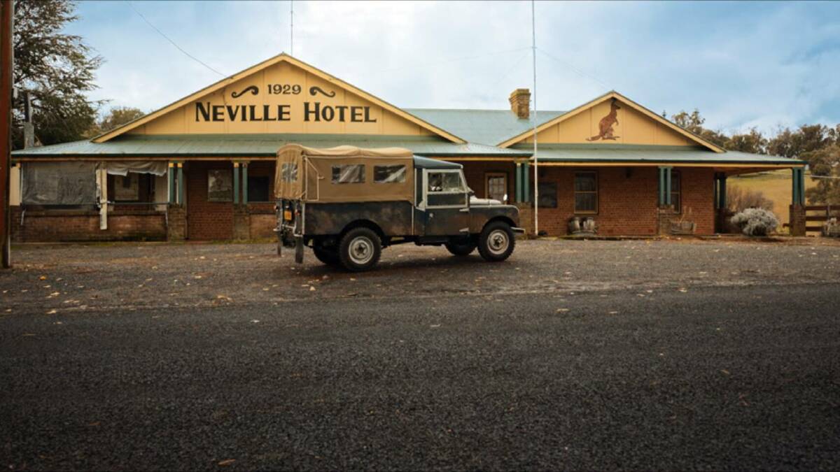 The Neville Hotel turned into a set for Ten Pound Poms during season one. Picture supplied