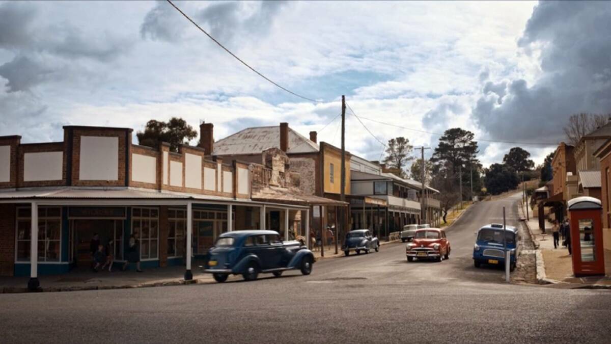 Carcoar turned into a 1950s TV show. Picture supplied
