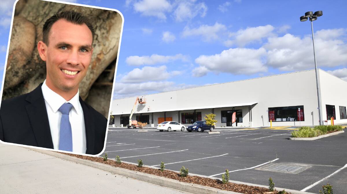 Sentinel leasing executive Tim McDonnell was keen to see the old Bunnings site grow. 