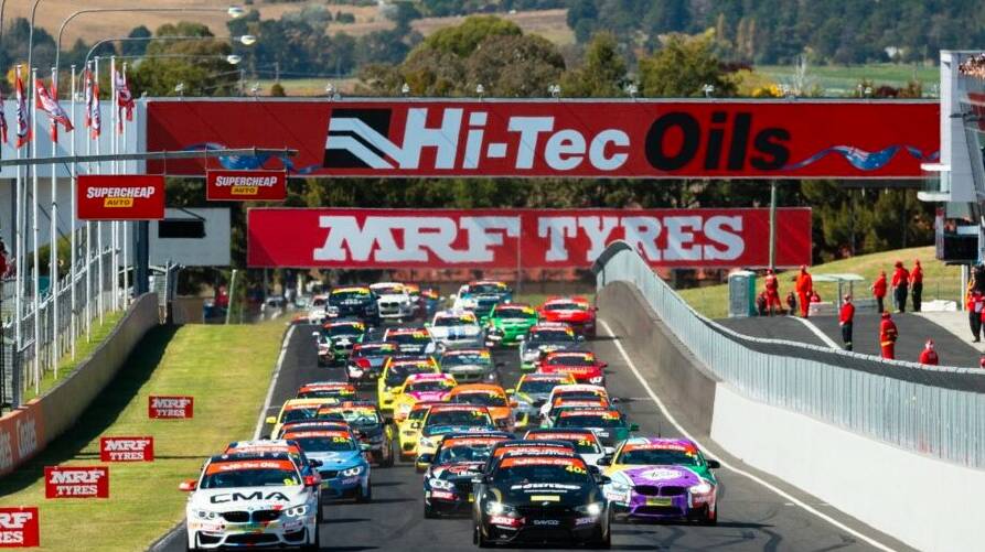 Get ready for the rumble at the Bathurst 6-Hour Race. Picture supplied.