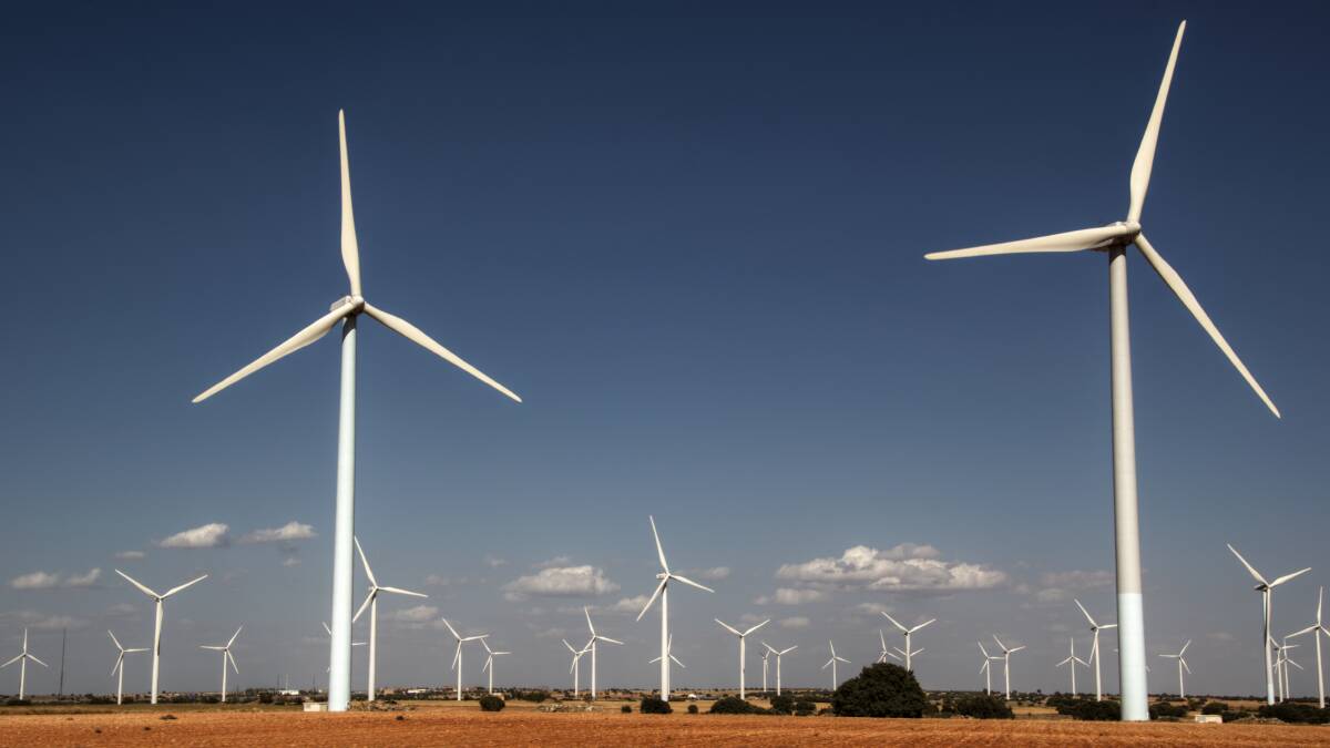 Generic wind farm image with multople turbines. Picture from Shutterstock.