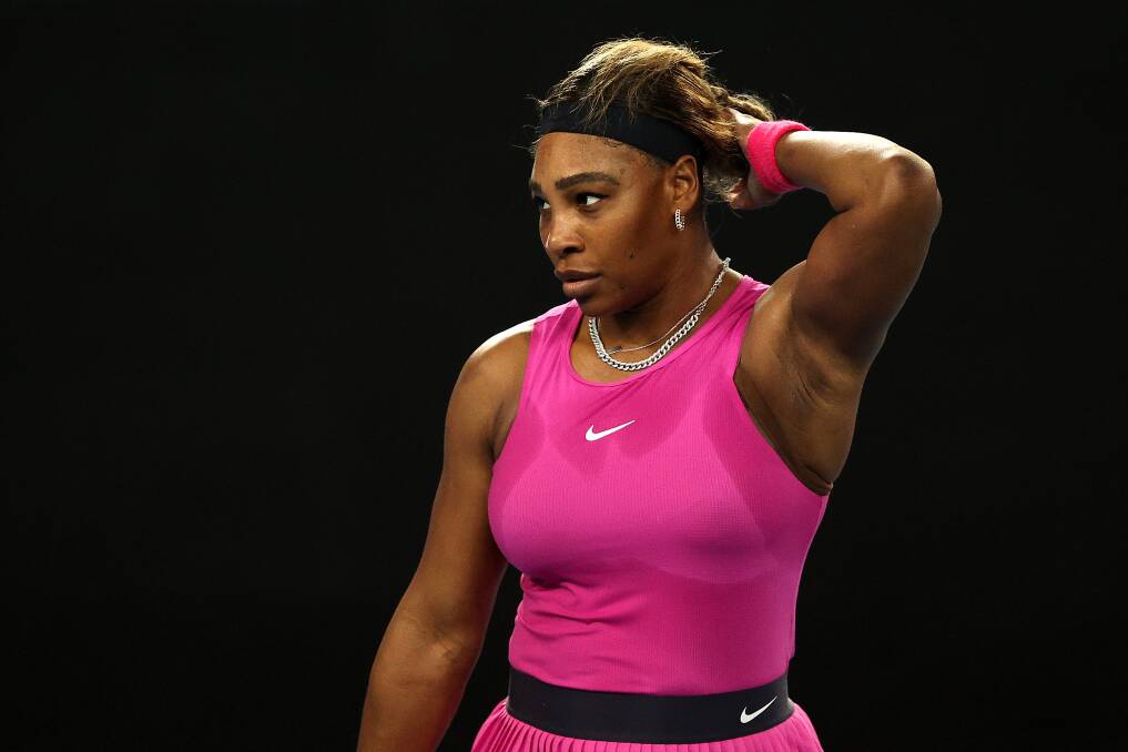 The honest truth is that tennis great Serena Williams is nowhere near the threat that she once was. Photo: Graham Denholm/Getty Images