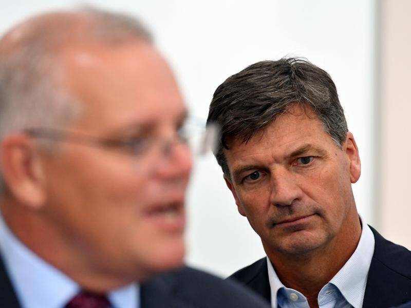 Energy Minister Angus Taylor's claims about clean hydrogen emissions reductions have been disputed.