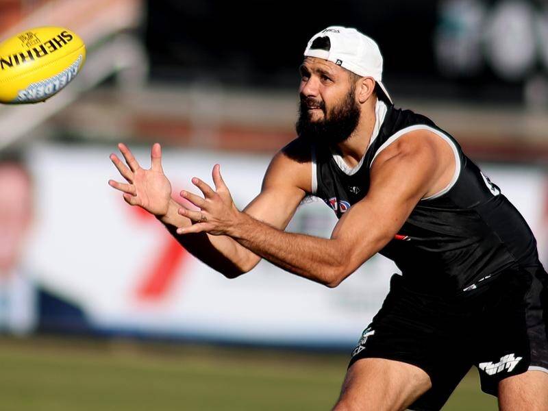 Paddy Ryder was one of two veterans dropped by Port Adelaide for their win over AFL leaders Geelong.