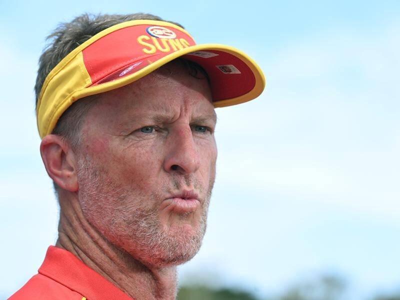 Damien Hardwick says Gold Coast deserved the right to recruit four young guns from their academy. (Dave Hunt/AAP PHOTOS)