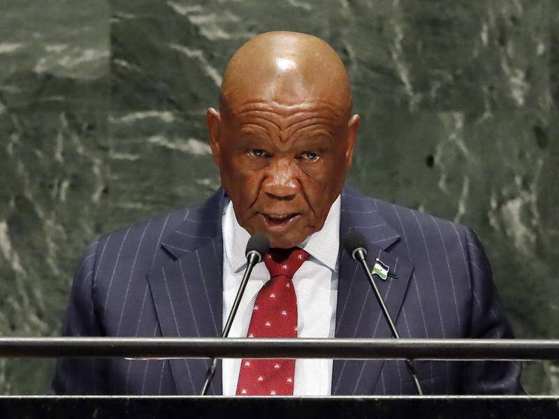 Ex-Lesotho PM Thomas Thabane has denied involvement in the killing of his estranged wife.