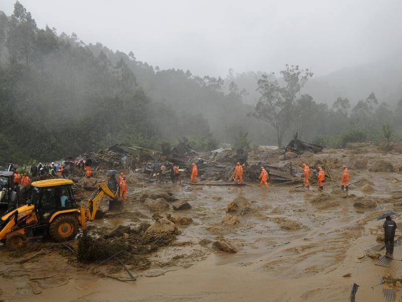 More bodies have been recovered after a mudslide at a tea plantation in southern India.