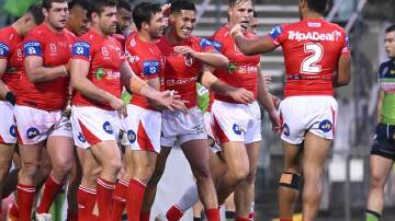 St George Illawarra have held off Canberra 12-10 to secure an important NRL win in Wollongong.