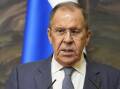 Russian Foreign Minister Sergei Lavrov says he plans to travel to an OSCE summit in North Macedonia. (AP PHOTO)