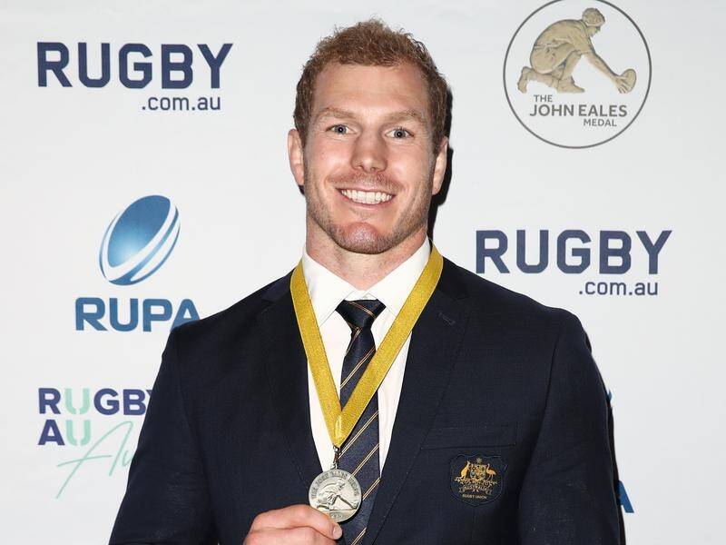 David Pocock has claimed his second John Eales Medal as Australian rugby's player of the year.