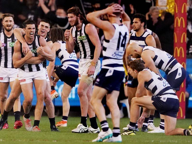 Geelong are trying to avoid a straight sets AFL final exit when they play West Coast.