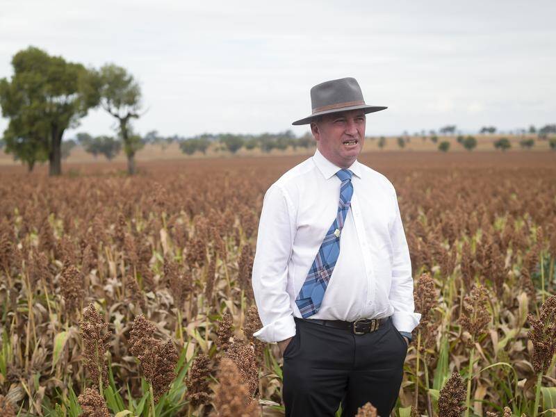 Barnaby Joyce claims the NSW Chaffey Dam upgrade stopped Tamworth running dry.