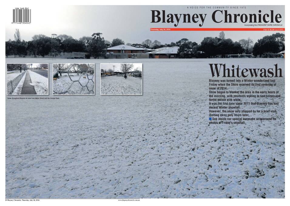 Blayney Snow Day