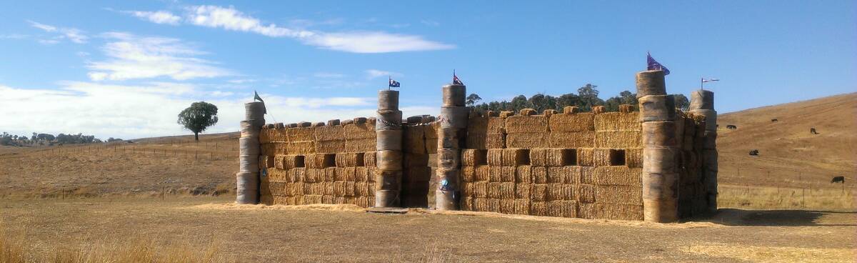 TOURIST ATTRACTION: The Blayney Hay Bale Art Challenge continues to lure sightseers to the region following the staging of the recent nab B2B Cyclo Sportif Challenge.