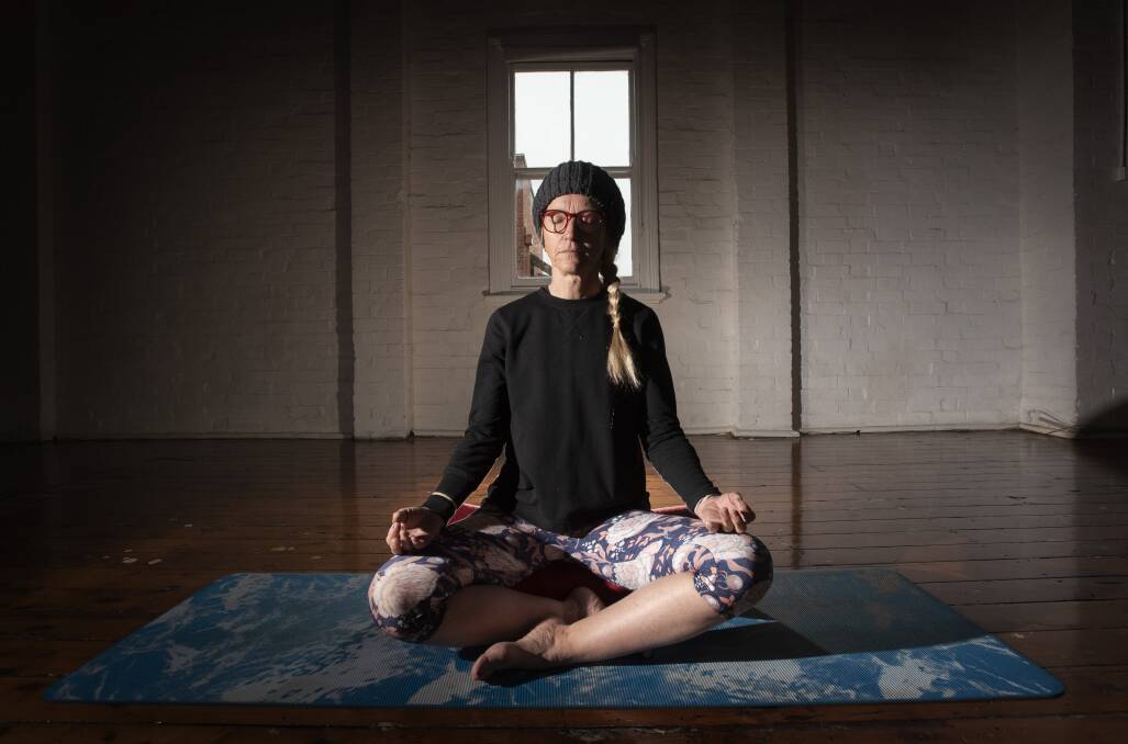 Grounded: Yoga and meditation instructor Mandy Lord.