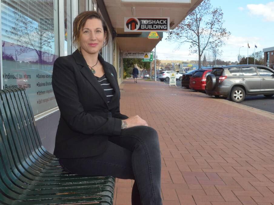 IMBALANCE: Blayney's Delanie Sky is aiming to add some diversity to council when she stands as a Greens candidate during September's election. Photo: DECLAN RURENGA