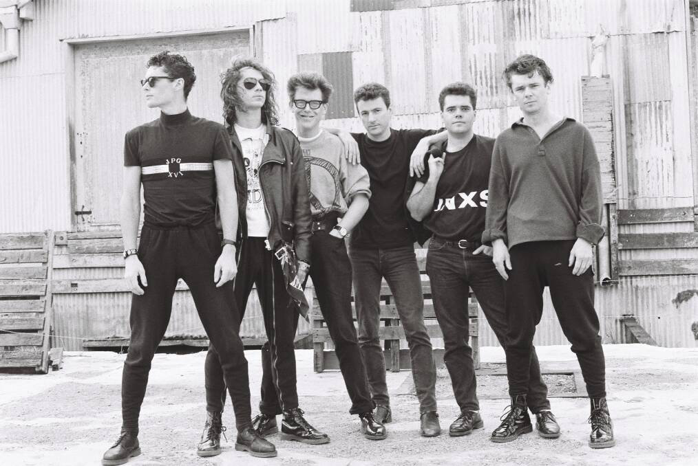 Jon Farriss, Michael Hutchence, Kirk Pengilly, Garry Gary Beers, Andrew Farriss and Tim Farriss have played to sold-out crowds across the world. Photo: Supplied