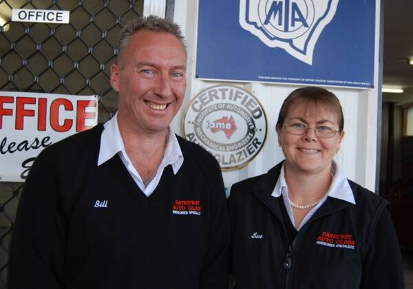 Bill and Sue Denmead from Bathurst Auto Glass